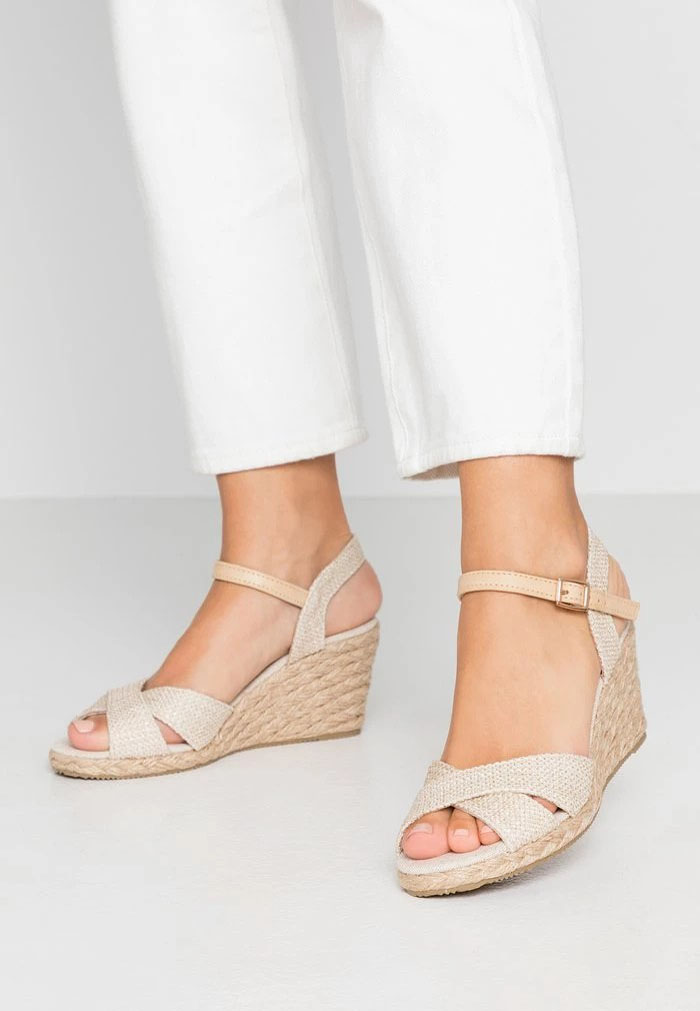 Sandale ANNA FIELD Anna Field Wedge Sandals Beige Femme | FQY-9333385